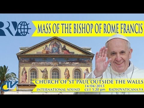Mass of the Bishop of Rome Francis