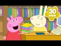 Peppa Visits MASSIVE Library Peppa Pig Full Episodes 30 Minutes Of Kids Cartoons