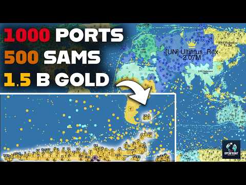 I Built an INVINCIBLE Base to Slay the Rex | OpenFront.io