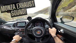 Abarth 595 Competizione POV Drive - Pure Monza Exhaust Sound