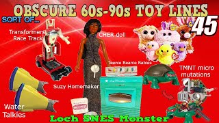 (sort of) OBSCURE TOY LINES 45| w/ Commercials