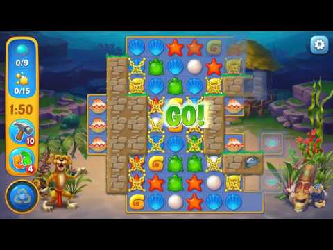 Fishdom level 388 Gameplay (iOS Android)
