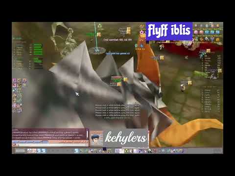 Flyff Iblis Guild Siege - kehylers Crackshooter MVP POV (KoreanDrama Guild)