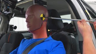 A day in the life of an IIHS crash test dummy