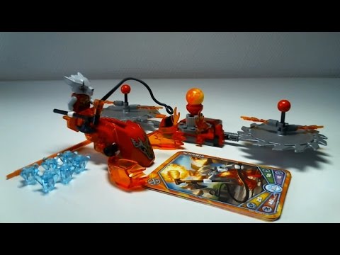 Vidéo LEGO Chima 70149 : Worriz - Challenge : Les lames de Feu