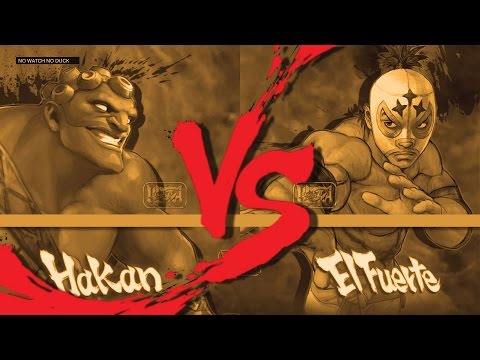 nouensan (Hakan) vs hayabusa1015 (El Fuerte) USF4 ranked match