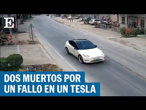 Un Tesla mata a dos personas por un fallo en el software del coche en China | EL PAÍS