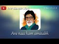 Na Ham Amitabh Na Dilip Kumar Whatsapp Status Tu Kaun Hai Tera Naam Kya