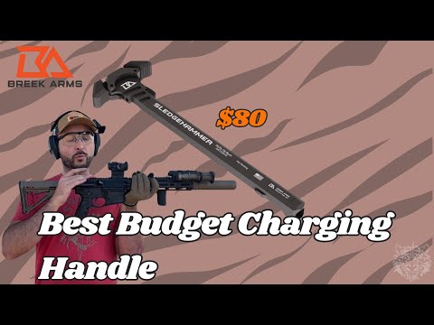 BreekArms SledgeHammer Charging Handle Review @BreekArms #FirearmAccessories #AR15Upgrades #GunGear