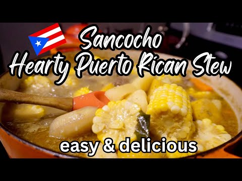 Authentic Puerto Rican Sancocho | Hearty Puerto Rican Stew