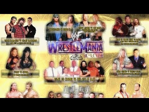 WWF Sunday Night Heat WrestleMania X7 Preshow April 1 2001