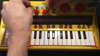 Video thumbnail for circuit bent VTech Music Major pt2 by Ok Housecat by Ok Housecat