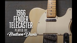 Video thumbnail for 1966 Fender Telecaster played by Hudson Davis by Carter Vintage Guitars