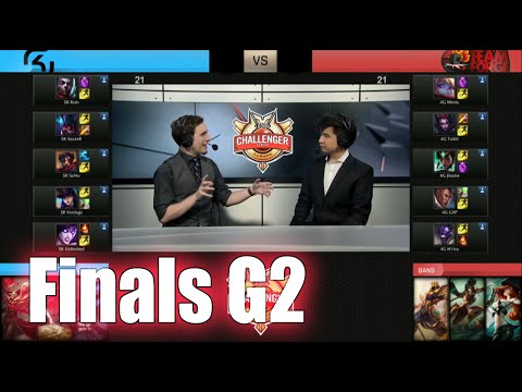 Team Forge vs SK Gaming | Game 2 Finals of 2016 EUCS Summer Qualifiers | 4G vs SK G2