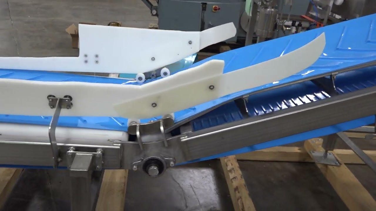 H4472 - 24 Inch Wide Food Grade Belt Incline Conveyor