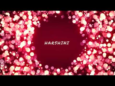 Happy Birthday to Harshini - Hindi Birthday Wish From Birthday Bash