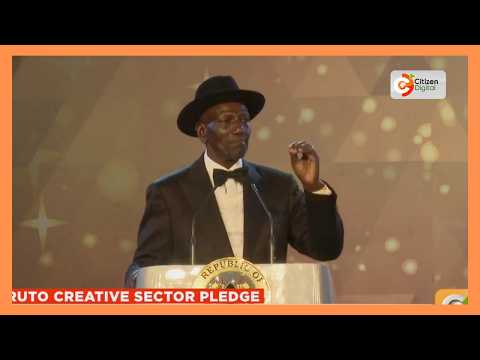 President Ruto pledges more investment in the creative sector