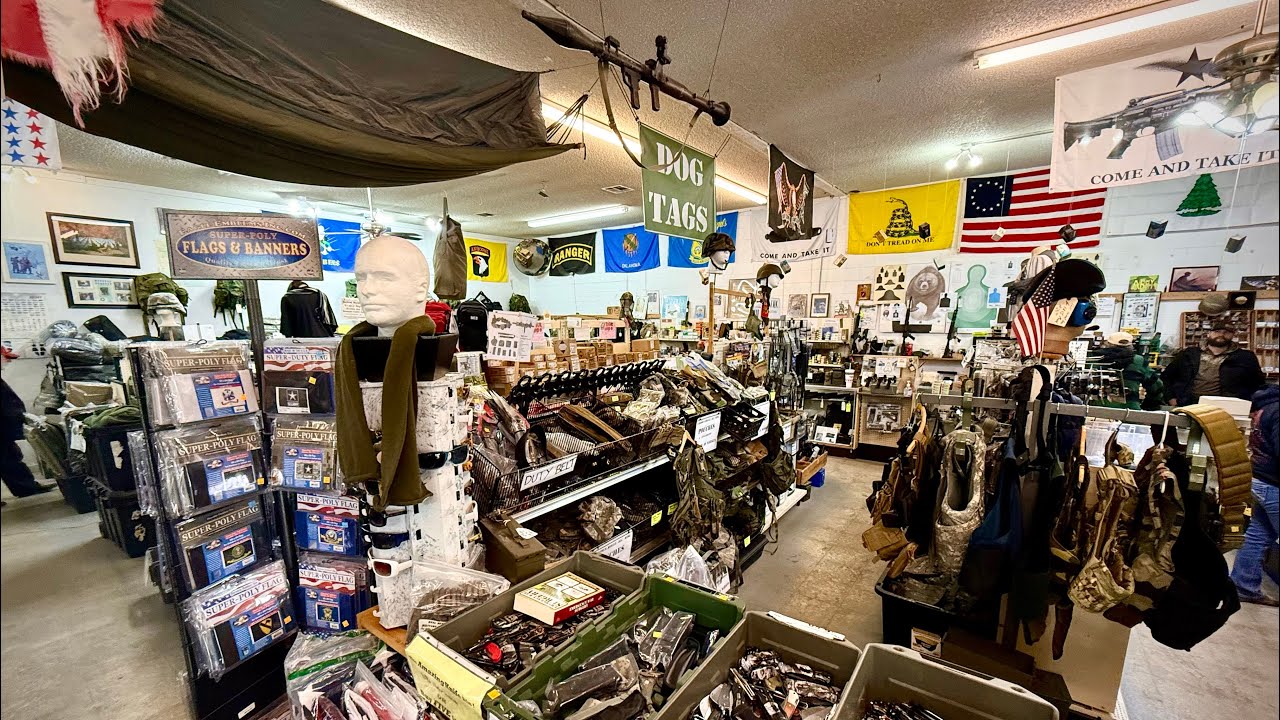 A Military Surplus Store GOLD MINE!!!