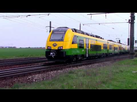 BAHNVERKEHR am Bhf GRAMATNEUSIEDL am 12.04.2017