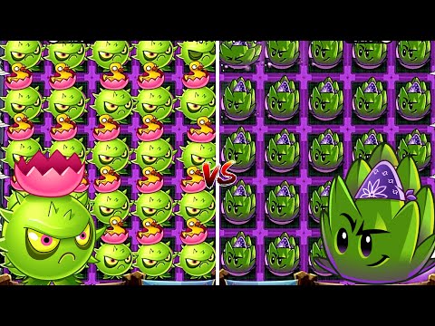 PLANTS VS ZOMBIES 2 HOMING THISTLE VS DARTICHOKE MAX LEVEL POWER UP  PVZ 2