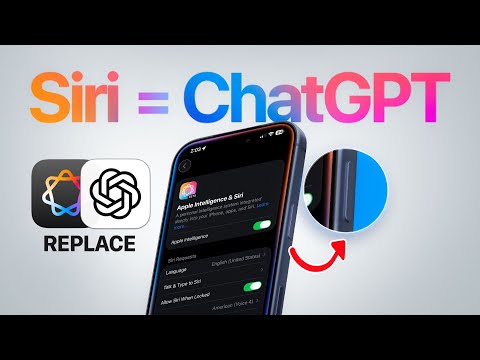 Replace Siri With ChatGPT in iOS 26
