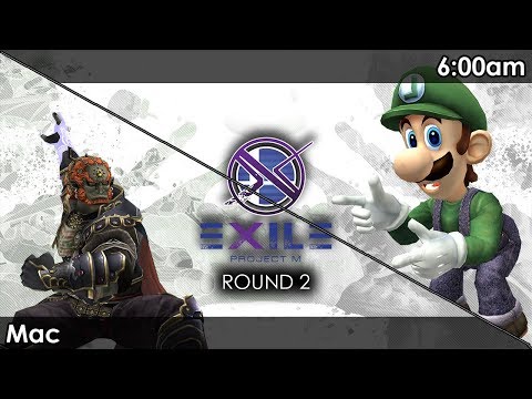 Project M: SMT | Mac (Ganondorf) V SMT | 6:00am (Luigi) - Exile 138 Tournament SSBPM