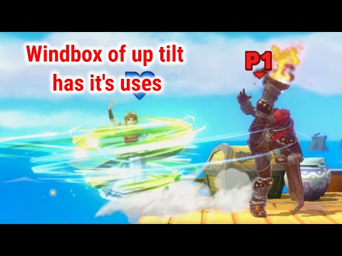 Windbox of up tilt has its uses