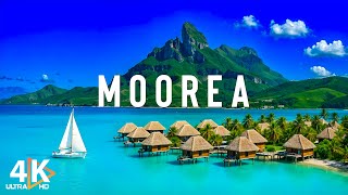 Moorea 4K - Emerald Waters, Lush Green Peaks & Breathtaking Views - VIDEO 4K UHD