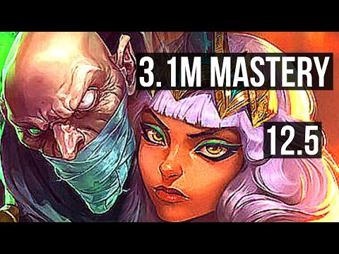 SINGED vs QIYANA (MID) | Rank 2 Singed, 3.1M mastery, 700+ games, 8/2/4 | EUW Grandmaster | 12.5