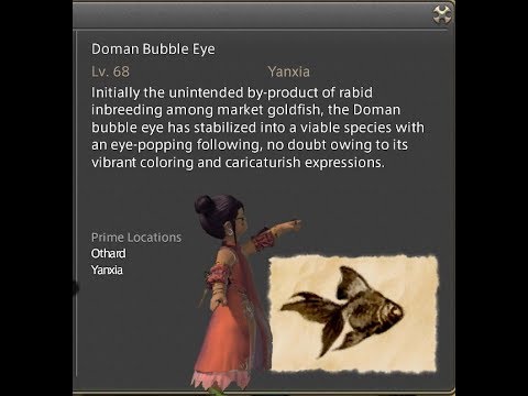 FFXIV Stormblood Fishing Leves - Unbeliebubble