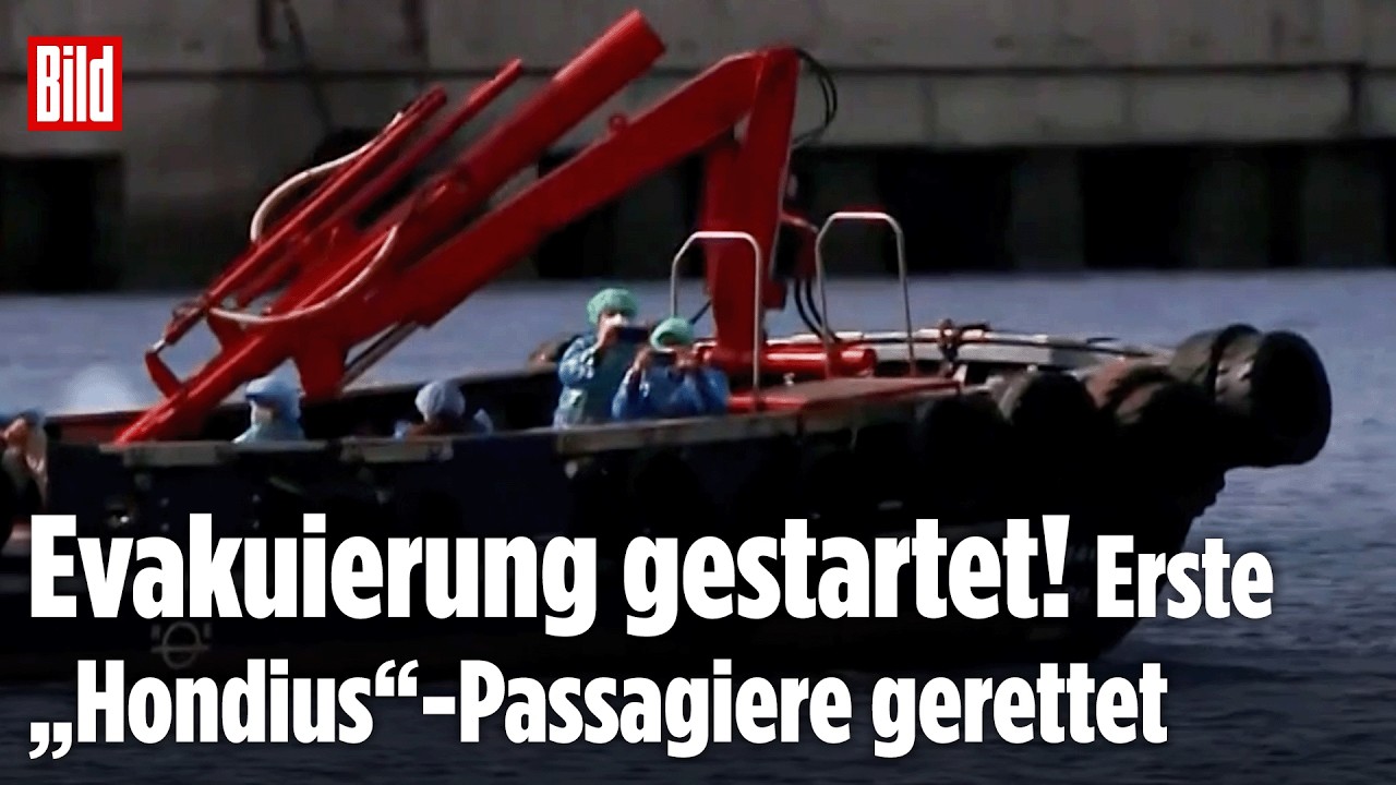 HANTAVIRUS: Erste Passagiere verlassen Seuchenschiff „Hondius“