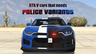 GTA V Online Police Vehicles if Rockstar released a Police DLC