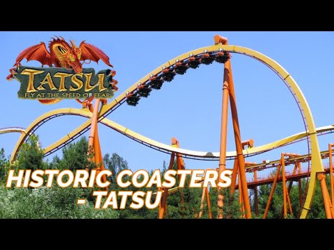 The History of Tatsu at Six Flags Magic Mountain | Historic Coasters