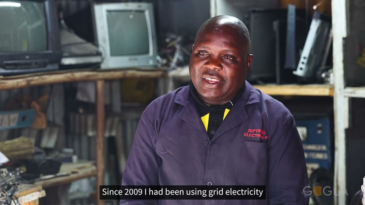 Solar Generator Keeps Nairobi Repair Shop Running After Grid Blackout