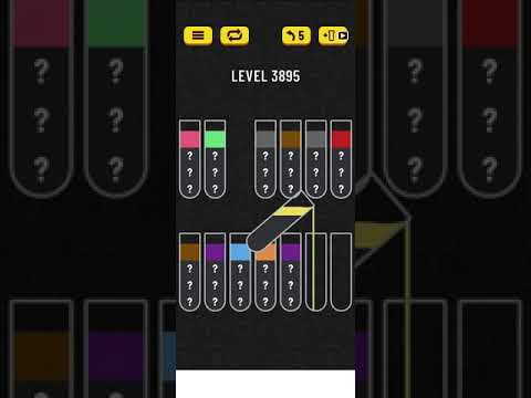 water sort puzzle level 3895