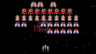 Casual Longplay: Gaplus (Arcade revision B) gameplay session for 1 Player