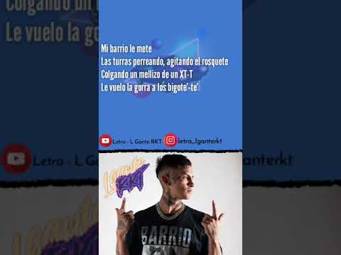 Letra/Lyrics | L Gante - BZRP || Mix: Lyrics Tik Tok / Letra - L Gante RKT