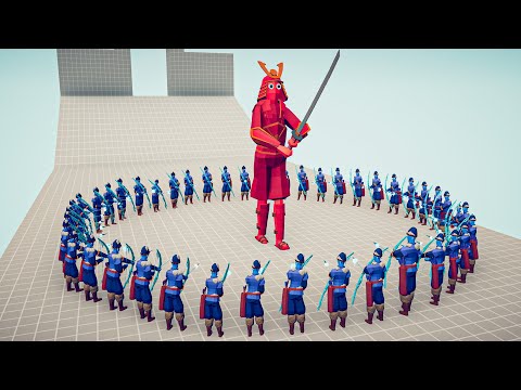 50x ICE ARCHER vs EVERY UNIT - Totally Accurate Battle Simulator TABS