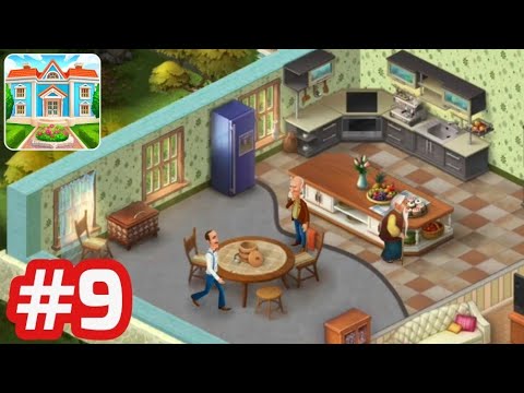 HOMESCAPES - Gameplay Walkthrough - Part 9 Kitchen Day 3 (iOS/Android)