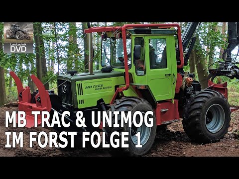 MB Trac and Unimog in the Forest, Episode 1 | Classic Tractors | Forestry Technology 2025 | Merce...