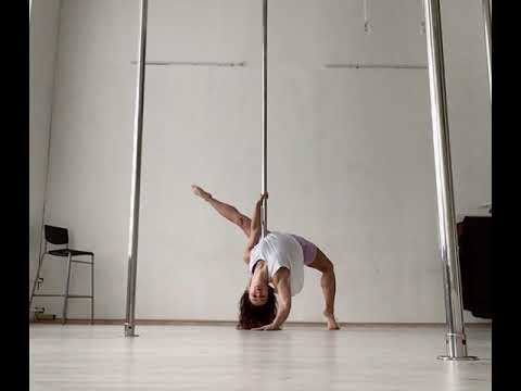 Just some improvisation pole dance