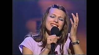 Milla Jovovich singing &quot;Gentleman Who Fell&quot; in Late Night Show in 1994