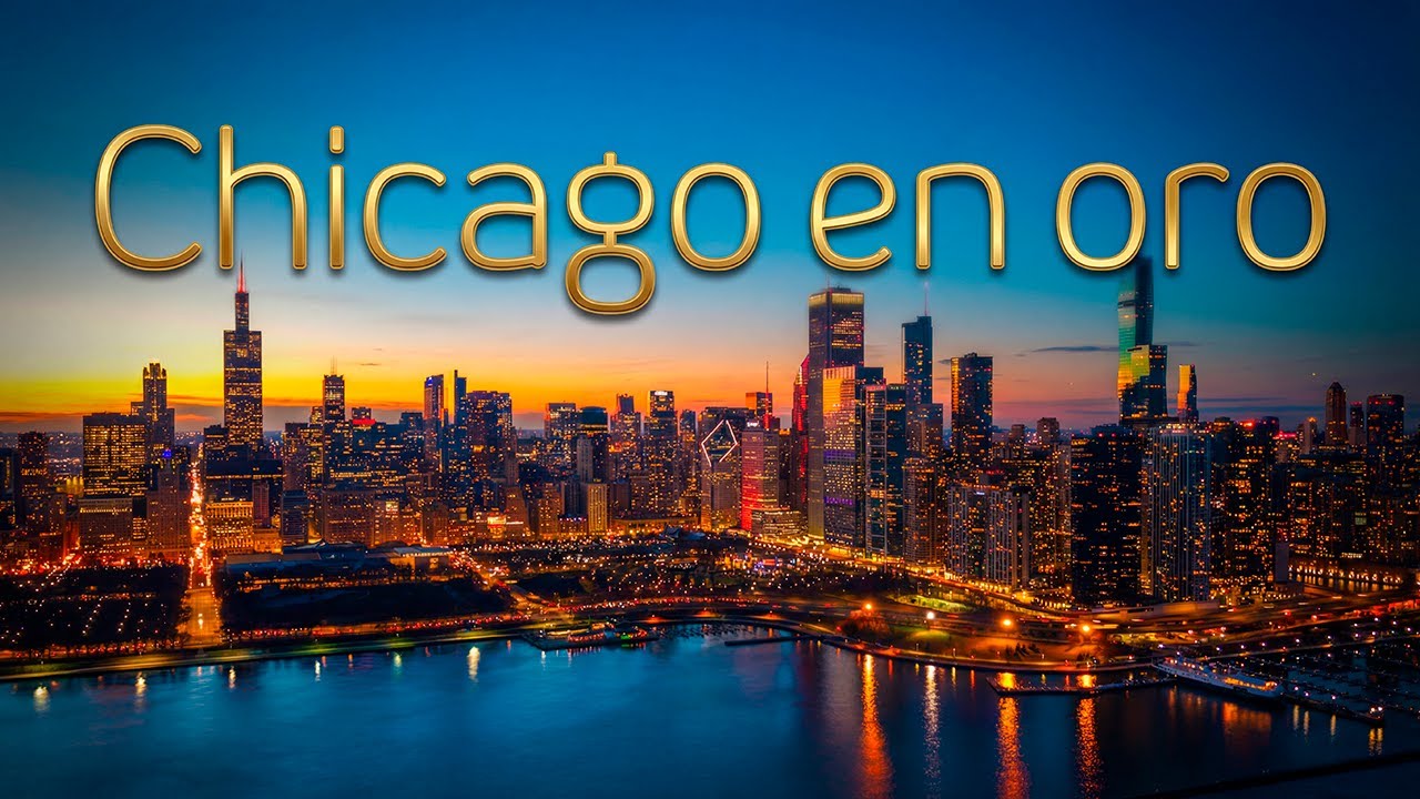 Chicago Downtown atardecer