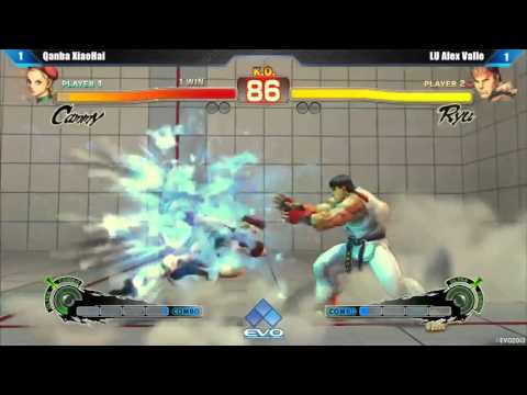 EVO2013　Top256ウィナーズ　Qanba XiaoHaiキャミィ) vs LU Alex Valle(リュウ)