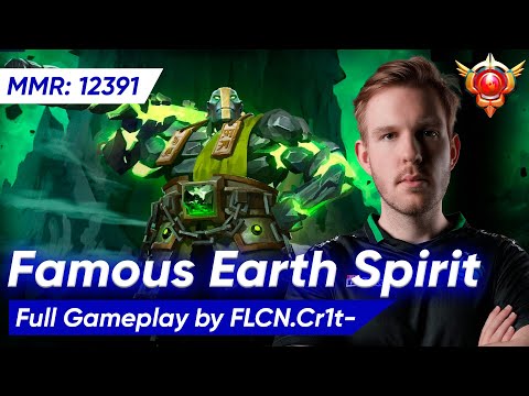 CR1T- EARTH SPIRIT SOFT SUPPORT 7.37d | Dota 2 Pro Gameplay