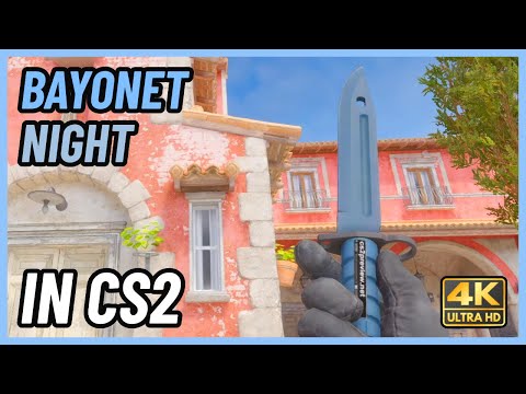 ★ CS2 Bayonet Night | CS2 Knife In-Game Showcase [4K]
