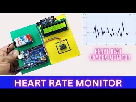 arduino heart rate monitor project || heart beat SpO2 sensor Max30100