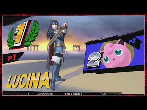 HC87 Smash4 - Round 3-6: UnknownMartin (Lucina) vs Nazo (Jigglypuff)
