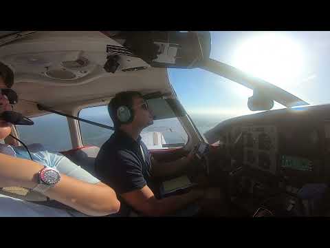 Stall warning short final!  Firm short-field landing.