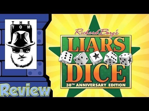 Richard Borg's Liar's Dice Review - with Tom Vasel